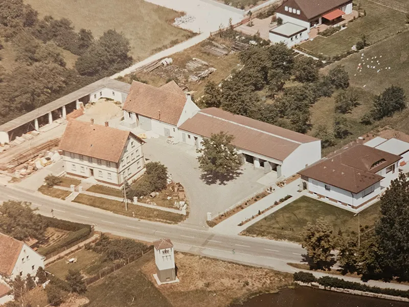 Firmengebäude ca. 1980